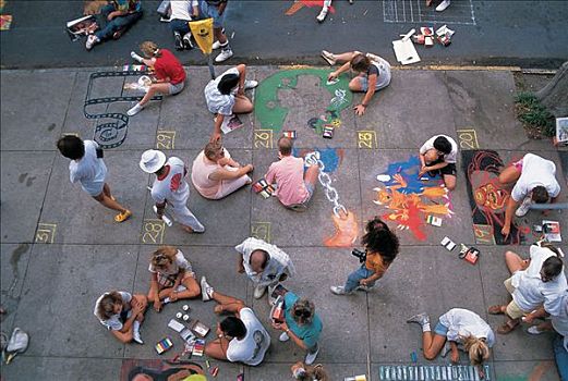 街头绘画艺术节