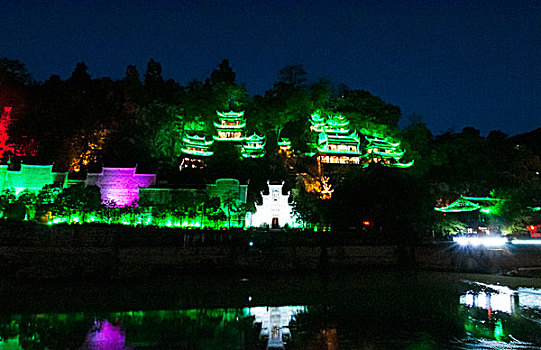 镇远古镇夜景