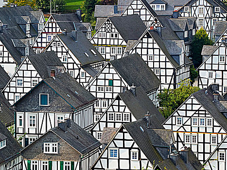 许多,半木结构房屋,北莱茵-威斯特伐利亚