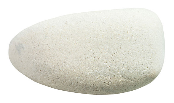石灰石,石头,隔绝,白色背景