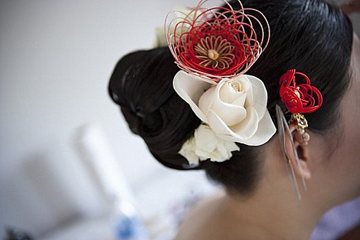 发型,新娘,中式婚礼