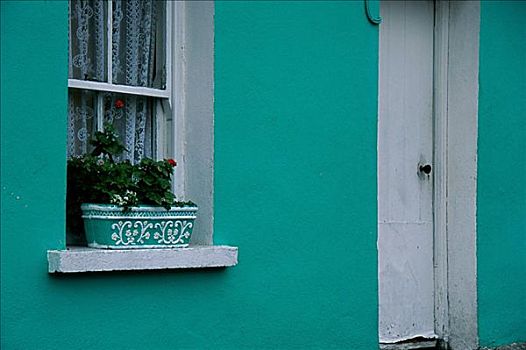 窗户,墙壁,爱尔兰