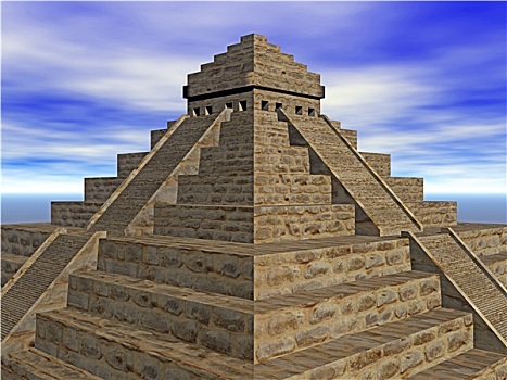 玛雅,金字塔