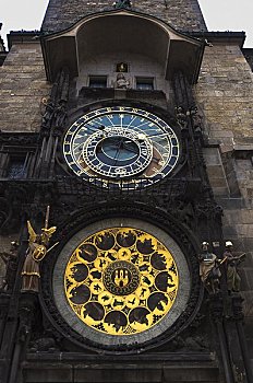 天文钟,老城,市政厅,布拉格,捷克共和国