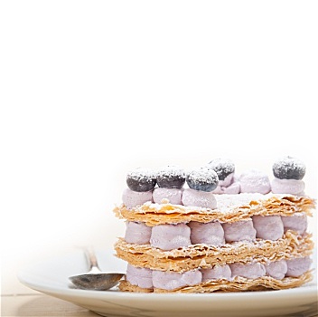蓝莓蛋糕,甜点