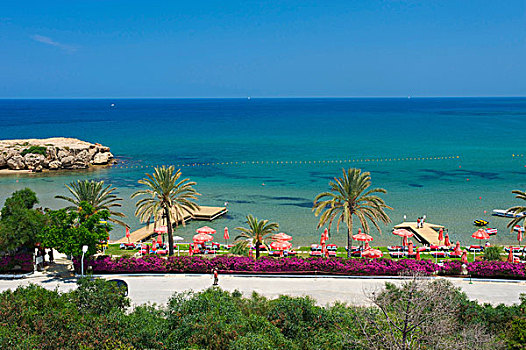 海滩,西部,北塞浦路斯,塞浦路斯