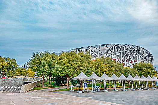 北京奥林匹克公园－国家体育场,鸟巢全景