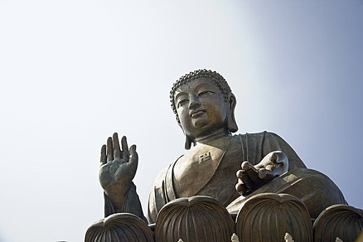 天坛大佛,寺院,昂坪,大屿山,香港,中国