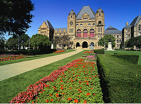 立法机关,建筑,多伦多,安大略省,加拿大