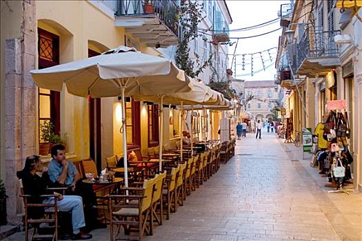 餐馆,伯罗奔尼撒半岛,希腊