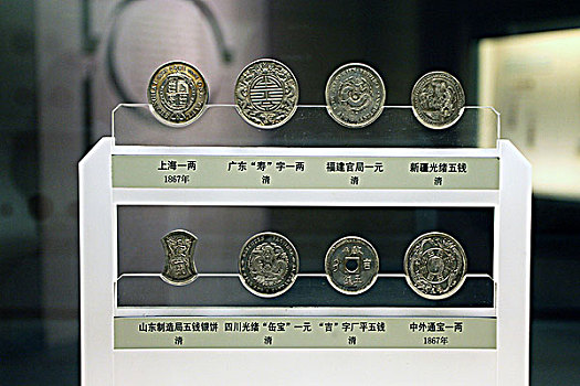 上海博物馆部分钱币展品