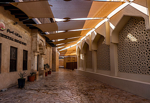 阿联酋迪拜阿法迪历史区民俗村