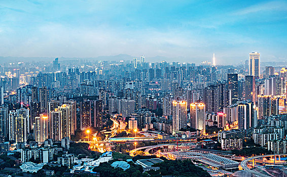 重慶城市全景