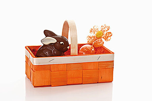 复活节礼筐,巧克力兔