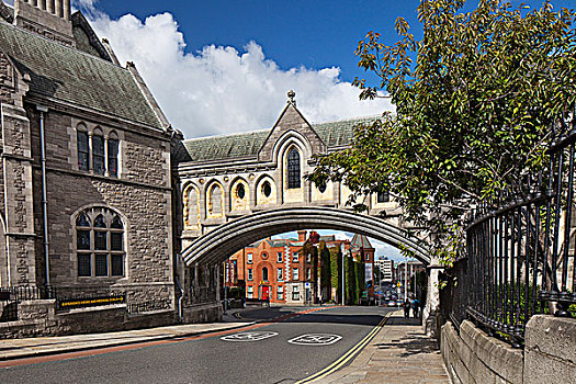 桥,基督城大教堂,都柏林,爱尔兰