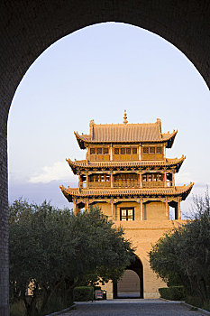 嘉峪关,要塞,甘肃,中国