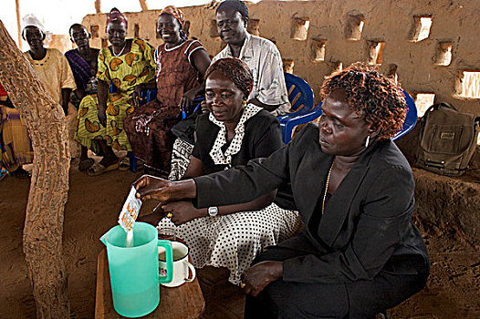 健康,准备,康复,盐,志愿者,朱巴,南,苏丹,十二月,2008年