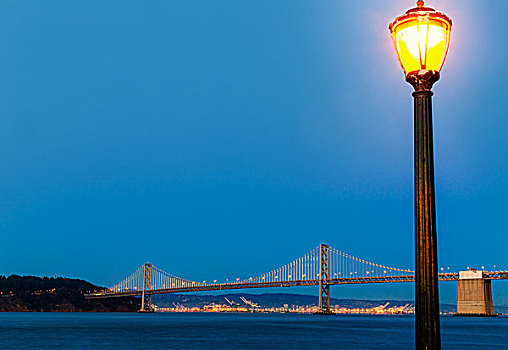 旧金山,码头,日落,加利福尼亚