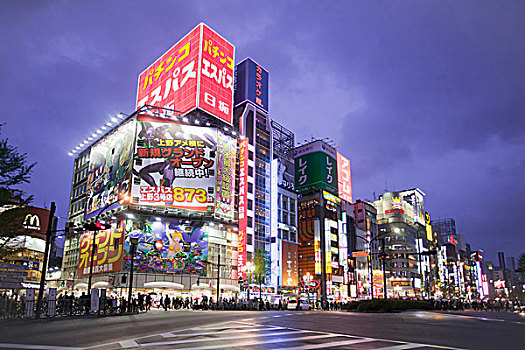 日本,新宿,道路