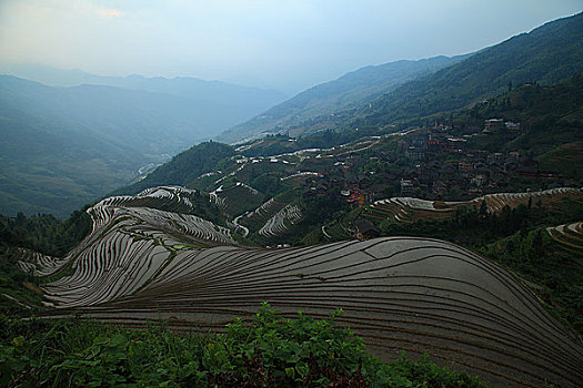 龙胜梯田