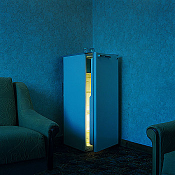 蓝色,神秘,电冰箱,绿色,扶手椅,俄罗斯,酒店,莫斯科,2006年