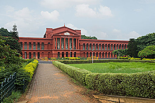 建筑,法院,班加罗尔,印度