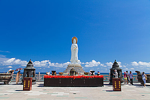 三亚南山寺风光