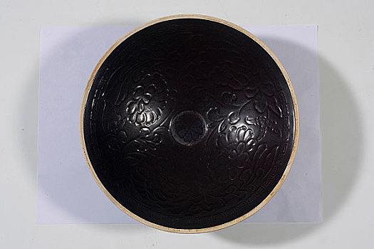 黑斗笠碗,现代,瓷