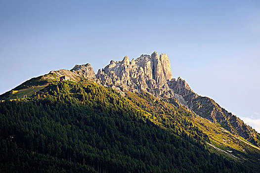 山,阿尔卑斯山,提洛尔,奥地利,欧洲
