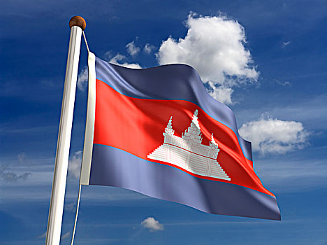 柬埔寨,旗帜