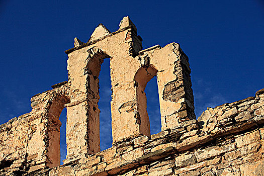 古遗址,教堂,庙宇,基克拉迪群岛,希腊