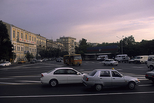 阿塞拜疆,巴库,街景