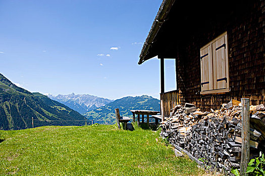阿尔卑斯小屋