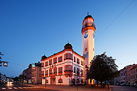 市政厅,上弗兰科尼亚,弗兰克尼亚,巴伐利亚,德国,欧洲