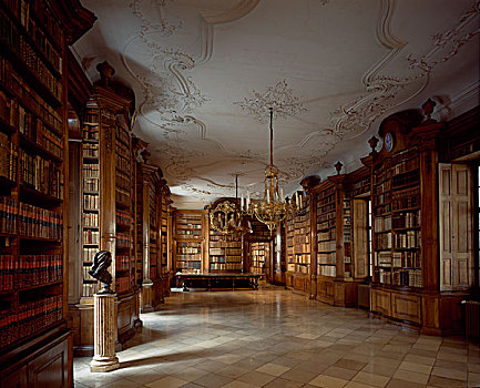 图书馆,学院,玛丽亚,奥地利