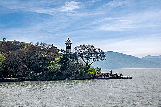 无锡太湖鼋头渚灯塔