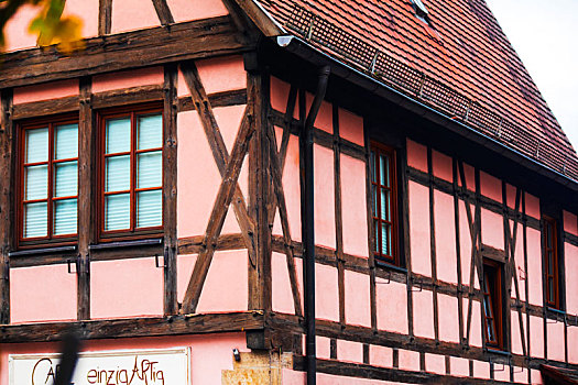 德国巴伐利亚罗腾堡,童话镇的古老建筑