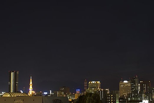 夜景,城市