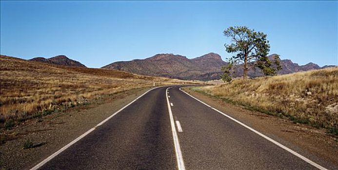 公路,弗林德斯山脉,澳大利亚
