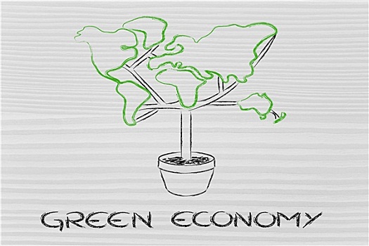 绿色,经济