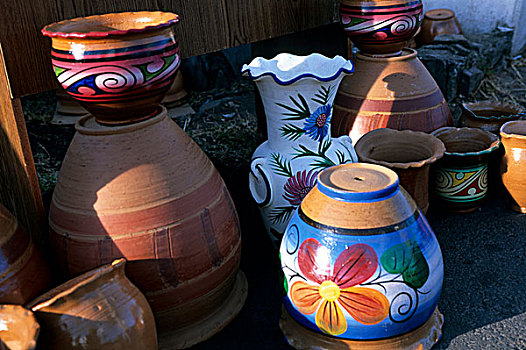 陶器,市场,巴拿马城,巴拿马