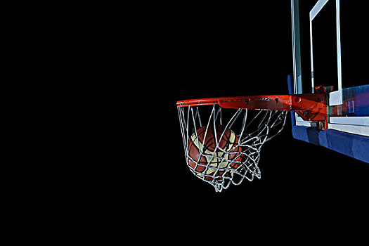 篮球进框图片唯美高清图片