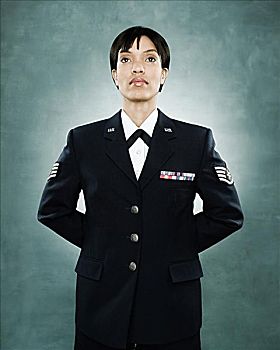 肖像,空军,女兵