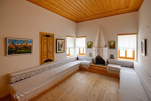 客厅,房子,吉洛卡斯特拉,阿尔巴尼亚,欧洲