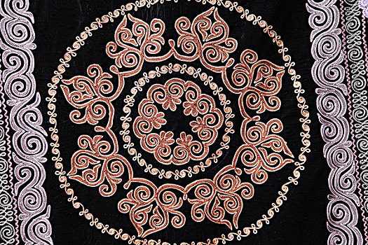 哈萨克族精美手工地毯