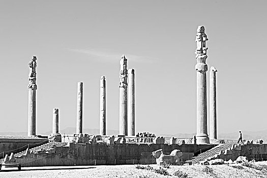 伊朗,波斯波利斯,古遗址,历史,目的地,纪念碑,遗址