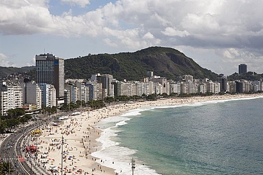 科巴卡巴纳海滩,里约热内卢,里约热内卢州,巴西