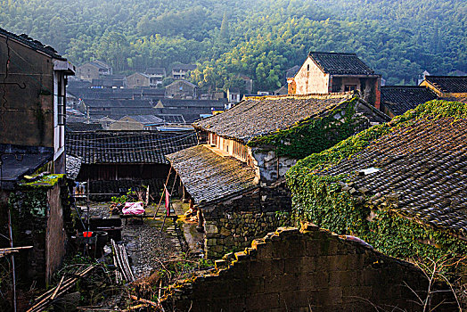 鄞州,塘溪镇,东山古村,山村,村庄,古韵