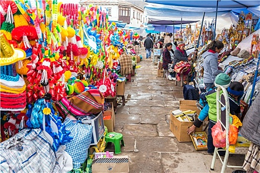 市场,科帕卡巴纳,玻利维亚
