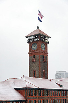 联合车站,雪